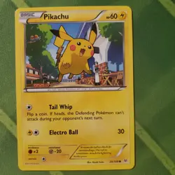 Pikachu 20/108 Roaring Skies XY 2015 Pokemon LP - Image 1