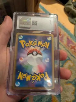 POP 10) CGC 10 GEM MINT Pokemon Dialga M 016/022 Movie Comm. Pack Promo Japanese - Image 3