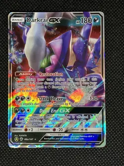 Pokemon Darkrai GX Promo Alternate Art Holo 088A/147 2018 180 HP - Image 1