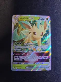 Leafeon VSTAR 014/159 Ultra Rare Holo Pokemon 2023 Crown Zenith NM - Image 1