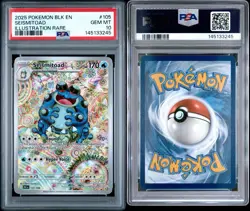 Seismitoad #105/086 - 2025 Pokemon SV: Black Bolt - GEM Mint PSA 10 - Image 3