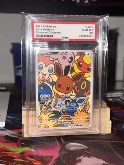 Fan Made: Eeveelutions - Custom Graded Slab - Pokemon TCG - Image 1