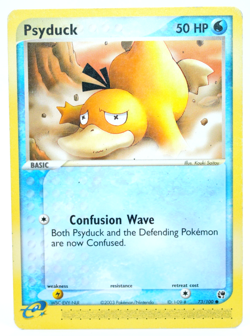 Psyduck 73/100 Common EX Sandstorm 2003 - Pokemon Card TCG (Excellent) - Image 1