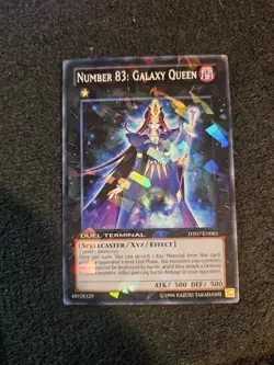 Yugioh - Number 83: Galaxy Queen DT07-EN085 Common Duel Terminal 7 NM - Image 1