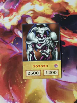 Yu-Gi-Oh Anime Style Card | Summoned Skull - Image 1