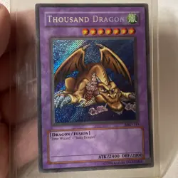 YuGiOh Thousand Dragon MRD-143 Secret Rare KONAMI [Very Good] - Image 1