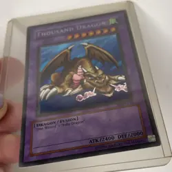 YuGiOh Thousand Dragon MRD-143 Secret Rare KONAMI [Very Good] - Image 4