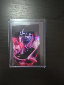 Jinu KPOP Demon Hunters McDonalds Photocard Foil Trading Card - Image 1