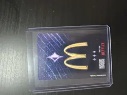 Jinu KPOP Demon Hunters McDonalds Photocard Foil Trading Card - Image 2