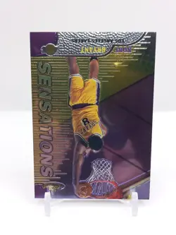 1999-00 Topps Finest Sensations KOBE BRYANT Card #128 Los Angeles Lakers NBA - Image 2