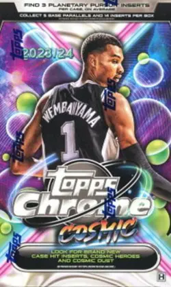 NBA 2023-24 Topps Cosmic Chrome Hobby Basketball Trading Card Box - Image 1