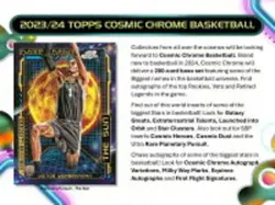 NBA 2023-24 Topps Cosmic Chrome Hobby Basketball Trading Card Box - Image 2