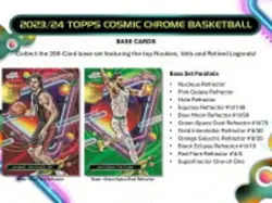 NBA 2023-24 Topps Cosmic Chrome Hobby Basketball Trading Card Box - Image 3