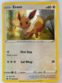 Eevee Promo Holofoil SWSH: Sword & Shield Promo Cards SWSH095 NM - Image 1