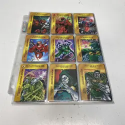 Vintage 1995-1997 Marvel Overpower Trading Card Bundle (Set Of 72) - Image 1