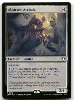 Abstruse Archaic #712 (LP) Commander Masters CMM Magic MTG - Image 1