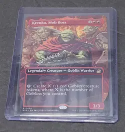 Krenko, Mob Boss (Anime Borderless) Ravnica Remastered Regular Rare - Image 1