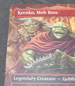 Krenko, Mob Boss (Anime Borderless) Ravnica Remastered Regular Rare - Image 3