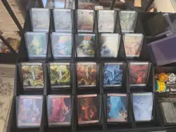 MTG Bloomburrow Complete Set Of Full Art 4 Season Basic Lands (NonFoil) x262-281 - Image 1