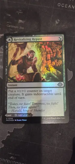 MtG Revitalizing Repast Foil - Image 1