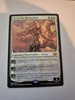 1x MTG Magic the Gathering Serra the Benevolent (26/316) Modern Horizons NM x1 - Image 1
