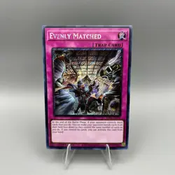 Yugioh TCG Evenly Matched RA01-EN074 Secret Rare 1st Edition NM - Image 1