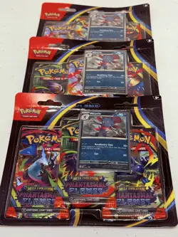 (3) PHANTASMAL FLAMES SEALED ‘3 Pack Blister Lot’~POKEMON Card Game ~Charizard - Image 1