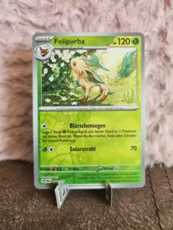 R Holo Folipurba TWM 011 /167 Maskerade im Zwielicht - NM Pokemon Karte deutsch - Image 2