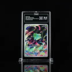 Pokemon Bulbasaur Me01 Mega Evolution Illustration Rare TAG 8.5 #133/132 Holo - Image 1