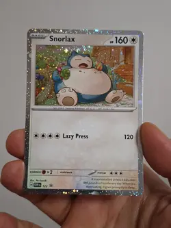 Pokemon COSMO SWIRL🌀 SNORLAX Black Star Promo-HOLO~NM - Image 2