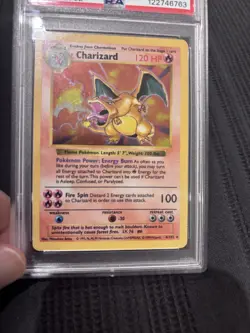 Pokemon 1999 Base Shadowless Charizard 4/102 PSA 6 - Image 5