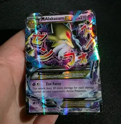 M Alakazam EX 26/124 Holo Rare EX Fates Collide Pokemon Near Mint - Image 1