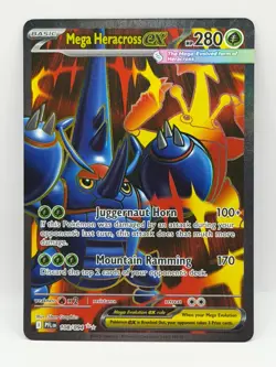 Mega Heracross ex 108/094 Phantasmal Flames NM Ultra Rare Holo Pokemon TCG - Image 1