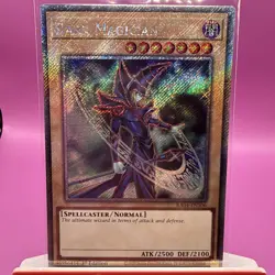 Yu-Gi-Oh Dark Magician RA04-EN106 Platinum Secret Rare 1st Edition - Image 1