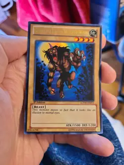Yugioh Gazelle the King of Mythical Beasts LCYW-EN011 1st Ultra Rare - Image 1