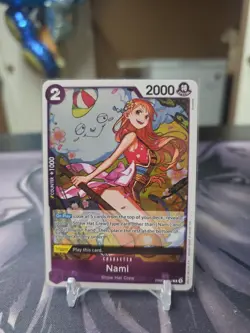 One Piece TCG Nami PRB02-012 R Foil The Best Vol. 2 English NM - Image 1
