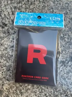 Pokemon Card Game Team Rocket 64 Deck Shield Pro Sleeve Supply Pokemon Center - Image 1