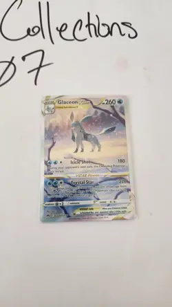 Pokemon TCG Card Glaceon VSTAR Leafeon VSTAR Crown Zenith GG40/GG70 NM/NM+ - Image 2
