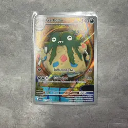 Pokemon Garbodor TCG White Flare Illustration Rare Card 141/086 SV NM - Image 1