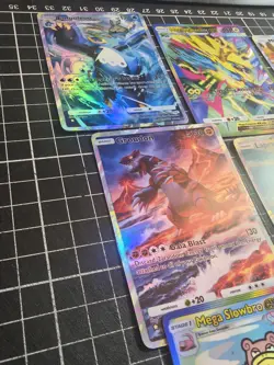 Pocket Pokemon TCG 9 card Full Art Holo display set: "MEGA SHINE" - Image 3