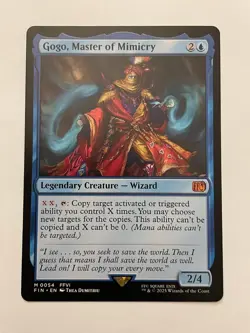 Gogo, Master of Mimicry 54 Mythic FINAL FANTASY Magic: The Gathering Near Mint - Image 1