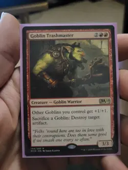 MTG / Goblin Trashmaster / M19 / #144 / Regular / Rare / NM - Image 1