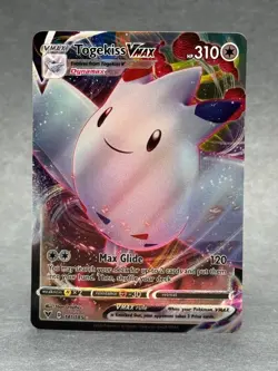 Pokemon - 141/185 Togekiss VMax SWSH04 Vivid Voltage Ultra Rare Holo NM TCG - Image 1