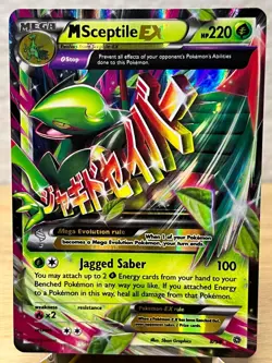 Ancient Origins M Sceptile EX 8/98 Holo Rare EX Pokemon LP - Image 1