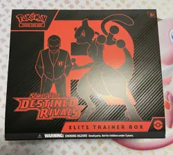 Pokemon Destined Rivals ETB Opened - No Packs - Image 1