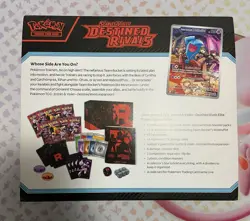 Pokemon Destined Rivals ETB Opened - No Packs - Image 2