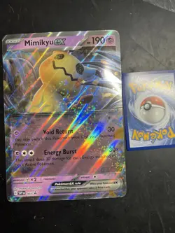 Pokemon S&V Promo Mimikyu EX 004 JUMBO Oversized Card - Image 1