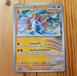 POKEMON S&V PARADOX RIFT TCG: Slither Wing /Uncommon #107/182 - Image 1