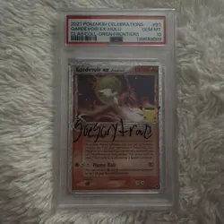 2021 Pokemon Celebrations Classic Gardevoir EX Dragon Frontiers PSA 10 #93 - Image 4