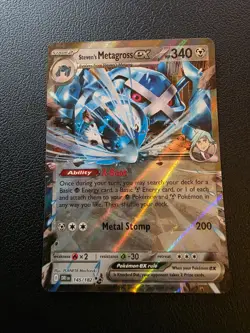 Steven's Metagross Ex 145/182 - Double Rare - Destined Rivals - Pokemon TCG - Image 1